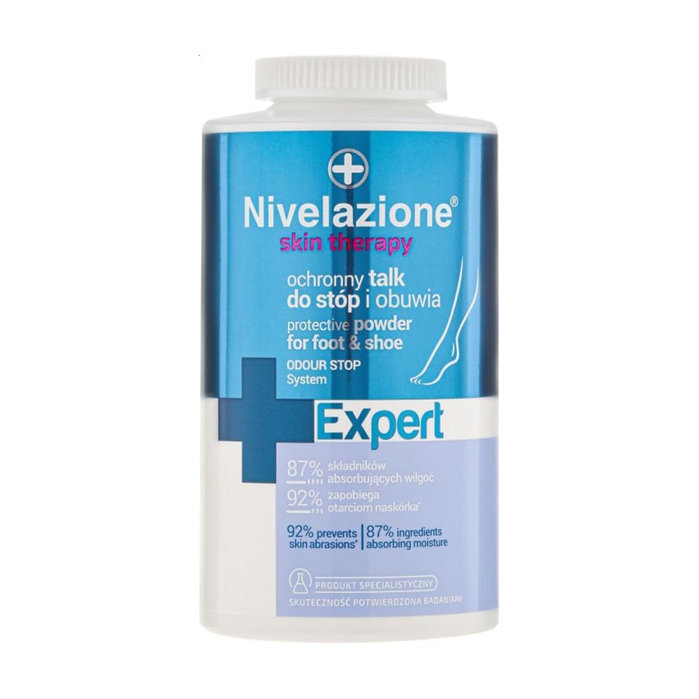 Захисна пудра-тальк для ніг та взуття Farmona Nivelazione Skin Therapy Expert, 110 г